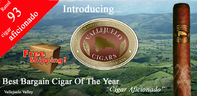 Vallejuelo Cigars..w/ Free Shipping !